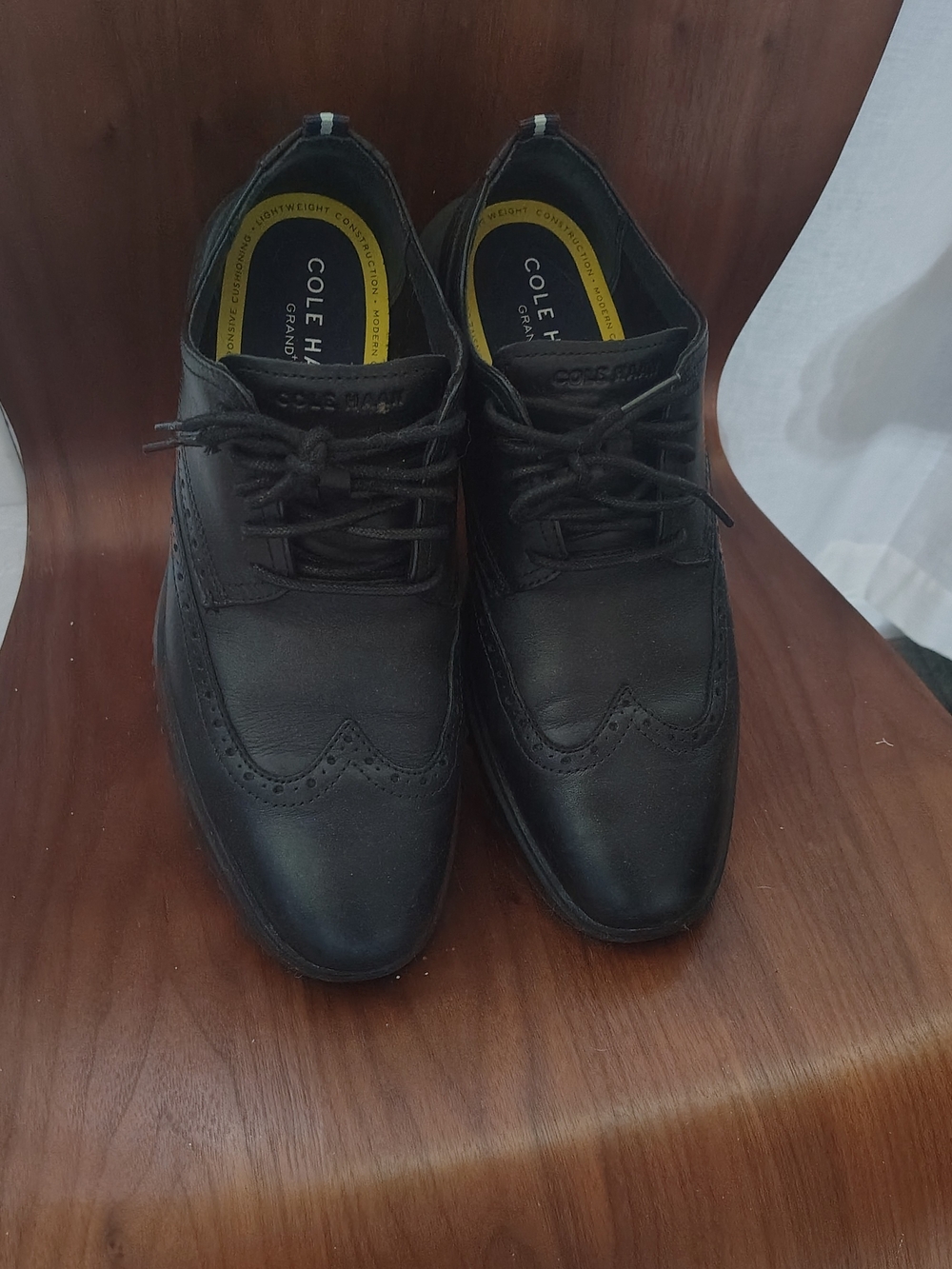 Cole Haan Men’s Black Wingtip Oxford Shoes